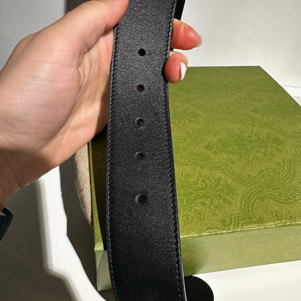 Gucci 2015 Re-Edition wide leather belt - Picture 4 of 9